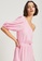Calli pink Casi Midi Dress D668FAA789E0FBGS_4