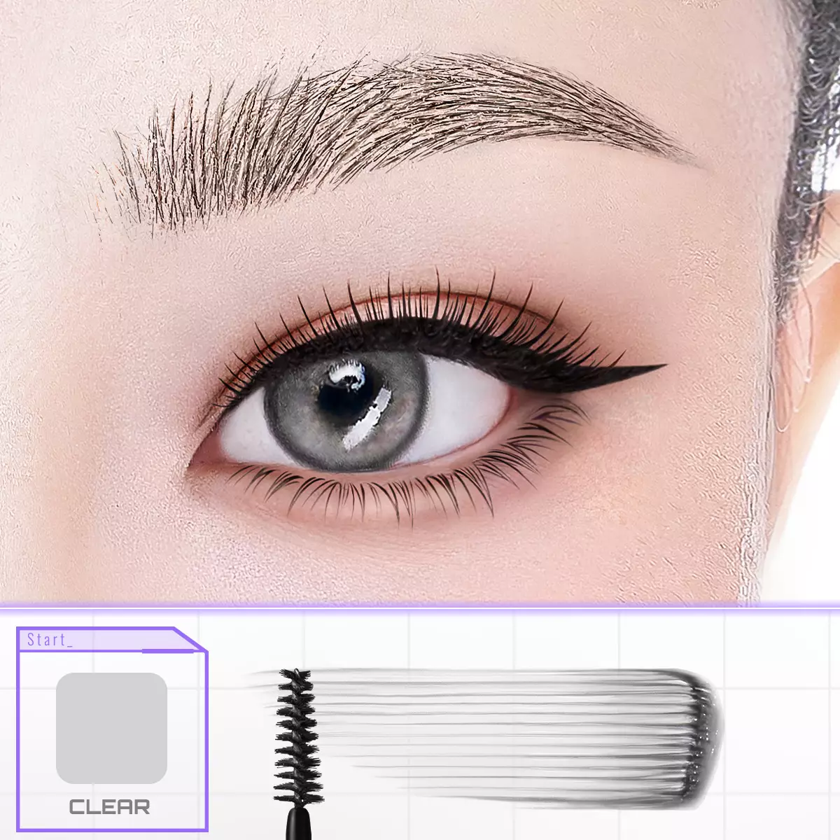 SOMETHINC Browcara 24hold Waterproof Brow Gel - Clear