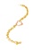 TOMEI TOMEI Italy Heart Bracelet, Yellow Gold 916 (X4STB14525-2C) (9.35g) 8AE49AC5A14656GS_3