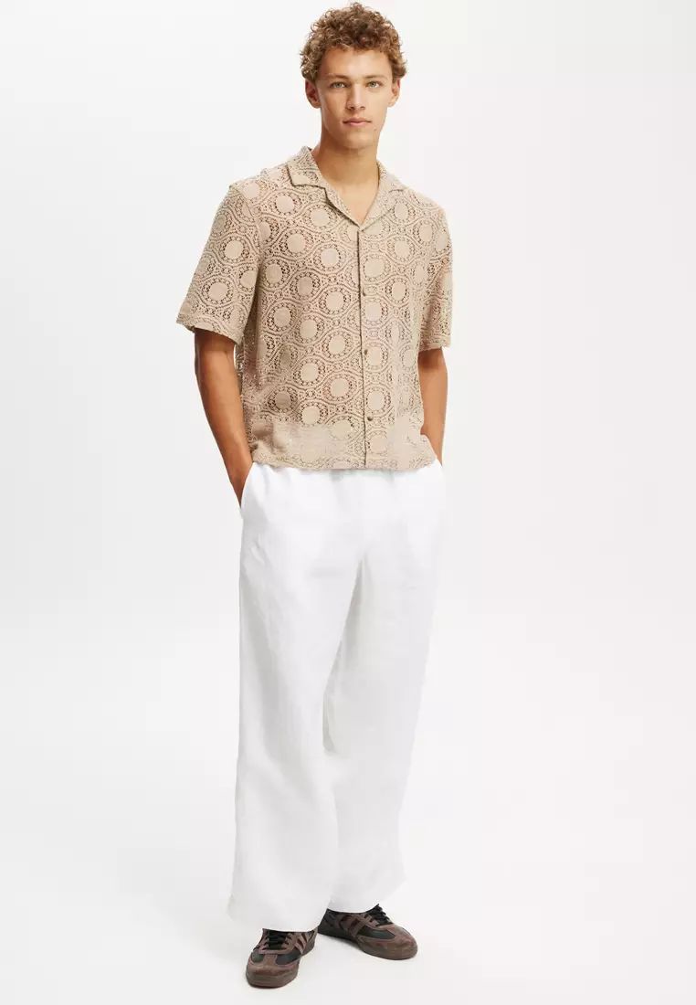 Super Baggy Linen Pants
