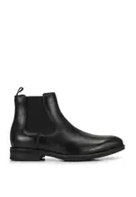 Mens black ankle boots sales