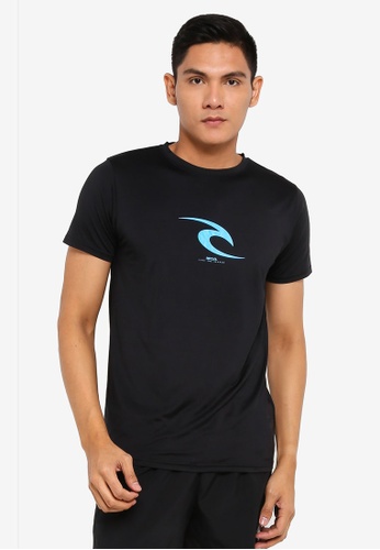 Buy Rip Curl Icon Short Sleeves Uv Rashguard Online Zalora Malaysia
