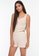 Trendyol beige Ruched Rib Pyjama Set F34E9AA28F4EACGS_5