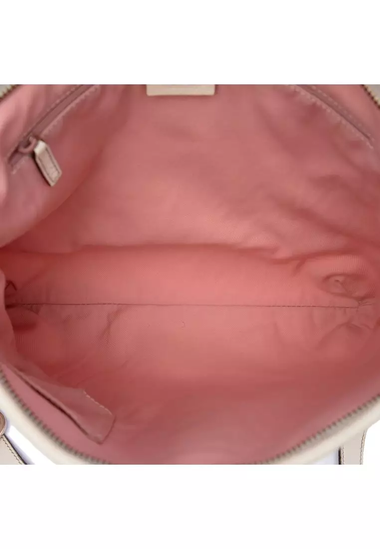 Pre-Loved Gucci Gg Canvas Abbey D Ring Crossbody