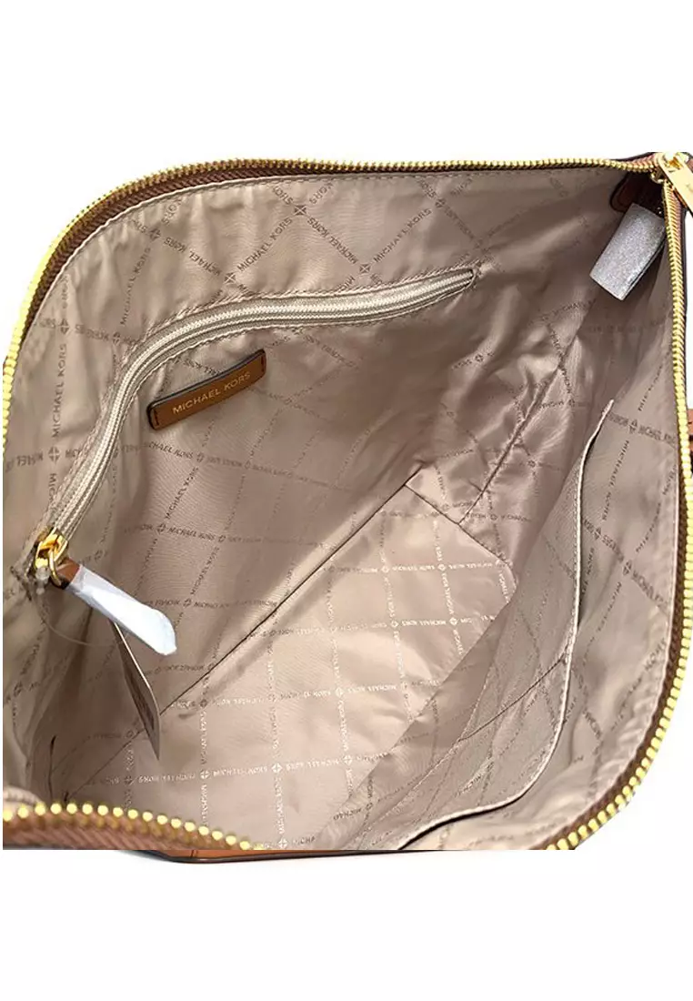 Buy MICHAEL KORS Charlotte Large Top Zip Tote Bag - Brown 2026