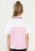 FILA pink Online Exclusive FILA KIDS FILA TENNIS Logo Color Blocks Polo Shirt 6-16yrs 7701DKACE35AB8GS_3