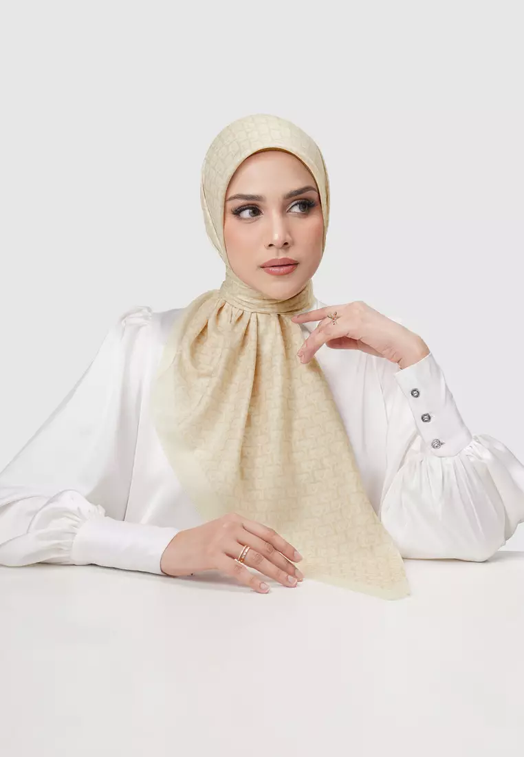 Bimu Twill Square - Vanilla Custard