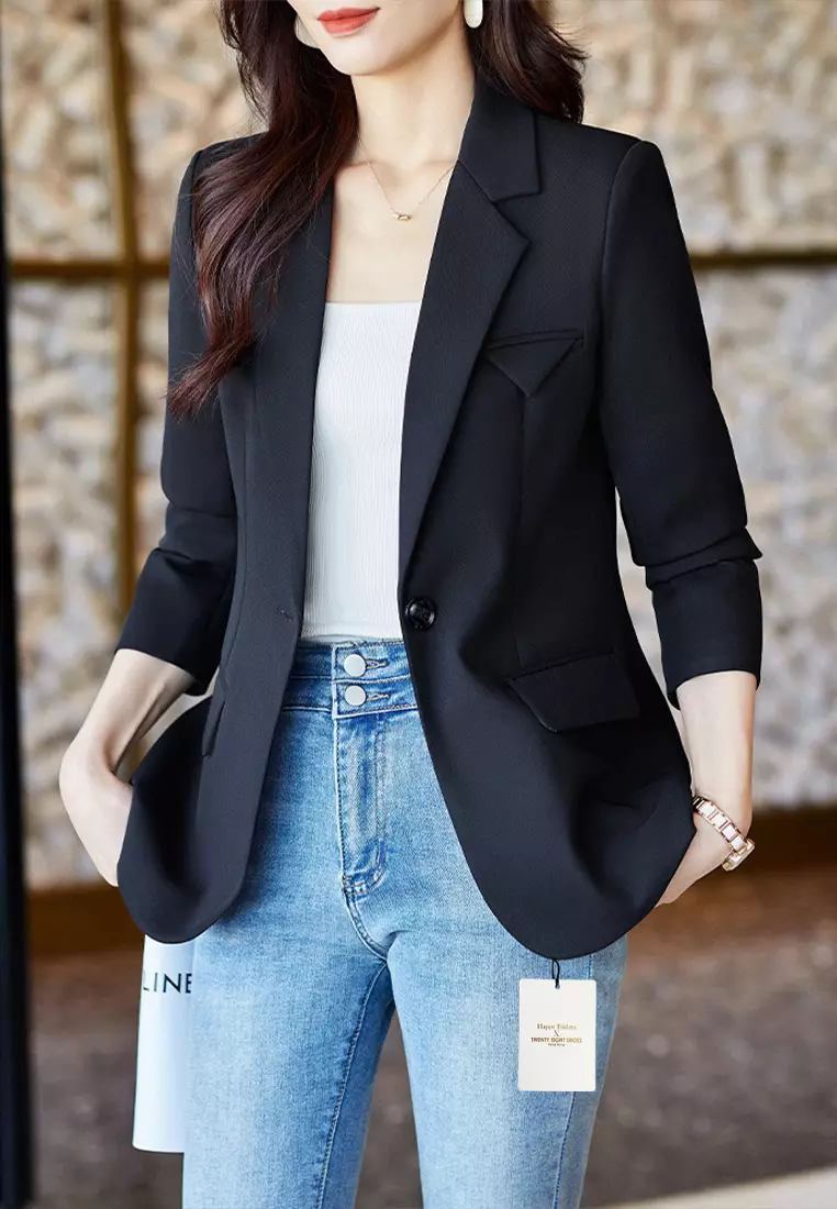 Fashionable Slim Cut Suit Jacket YGH-EQ8827