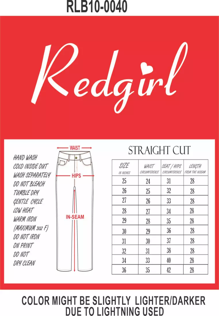 Denim Lp Straight Cut Ladies
