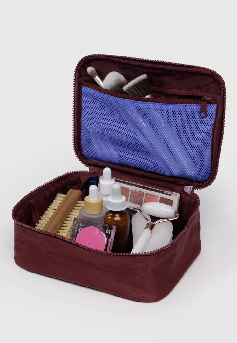 BAGGU - Small Cosmetic Case - Mahogany