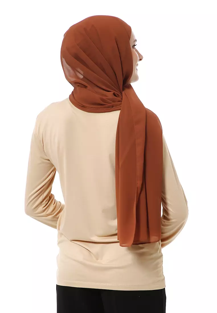 Zhalika Phasmina Motif Polos High Premium Quality - Chocomy