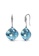 Her Jewellery blue Tiffy Hook Earrings (Blue) -  Made with premium grade crystals from Austria HE210AC54HOVSG_2