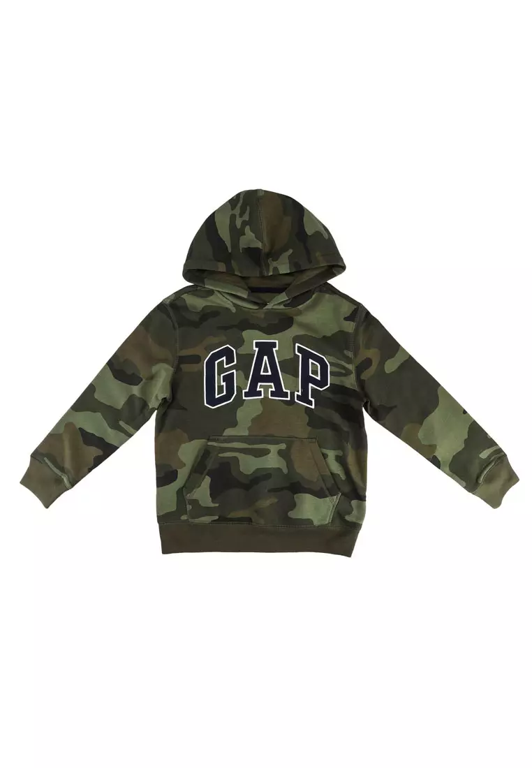 V Camo Arch Hoodie