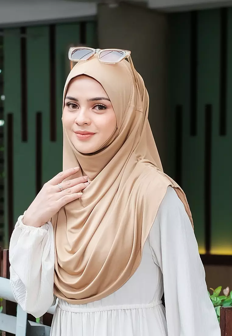 HIJAB INSTAN FATHIA - CREAM