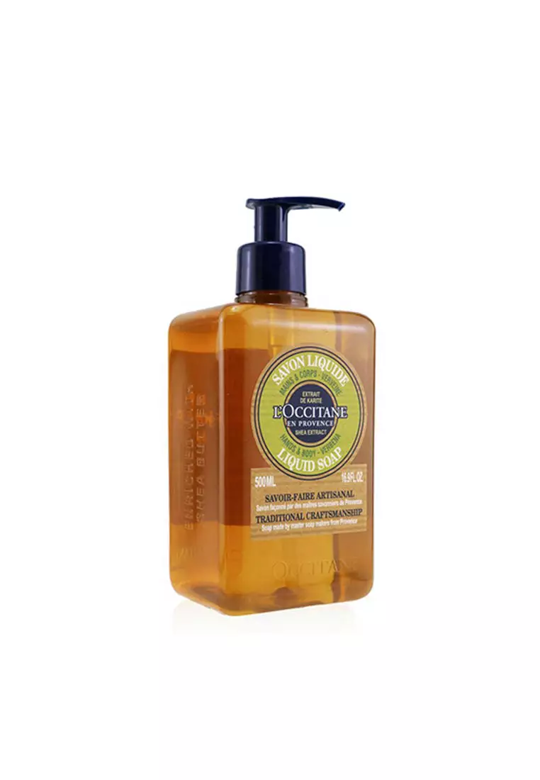 L'occitane - Verveine (Verbena) Liquid Soap For Hands & Body 500ml/16.9oz