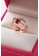 YOUNIQ 紅色 心形双层可调节韩国镀金戒指配红色/粉色立方氧化锆 74C8BAC889E616GS_2