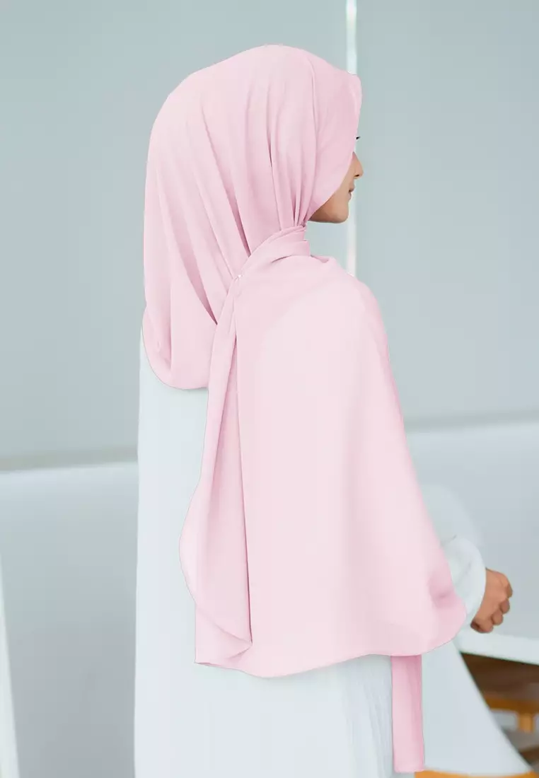 HIJAB INSTAN SAFFA - BABY PINK