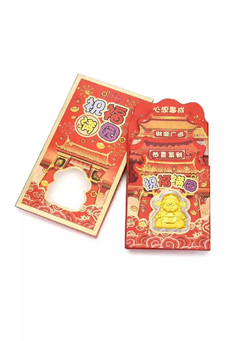 Buy CHOW TAI FOOK Jewellery *SG/MY Exclusive* 999.9 Pure Gold Coin - God of  Wealth R24900 2026 Online | ZALORA