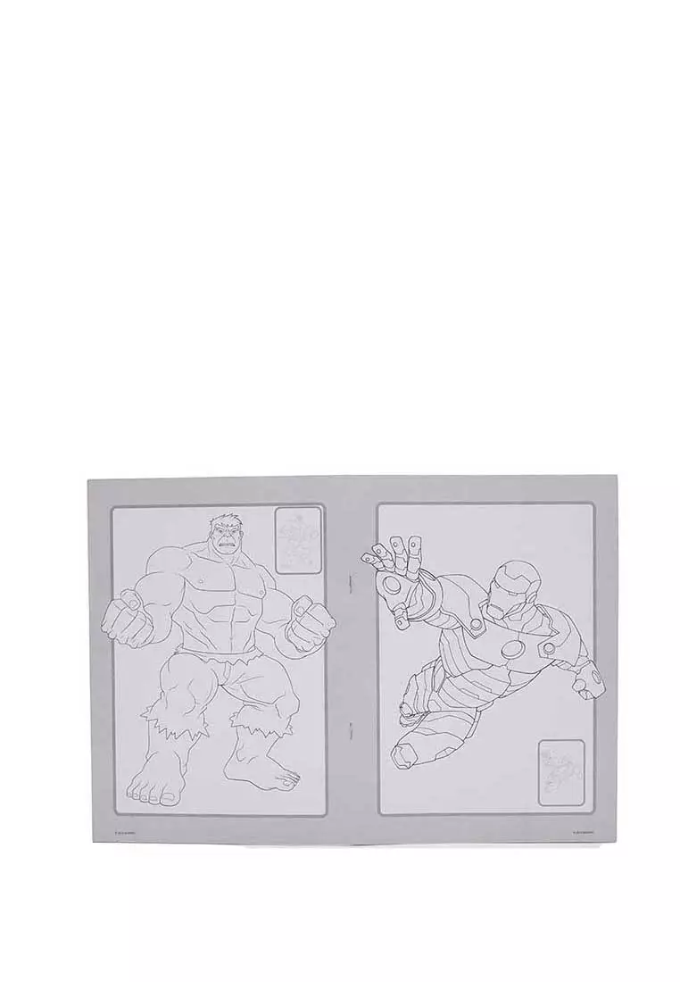Jual Disney The Avengers Coloring Book L (First To Strike) Original