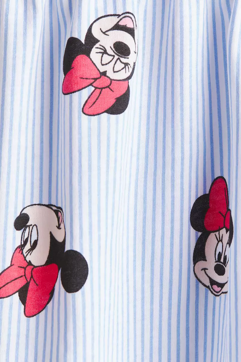 Printed cotton dress