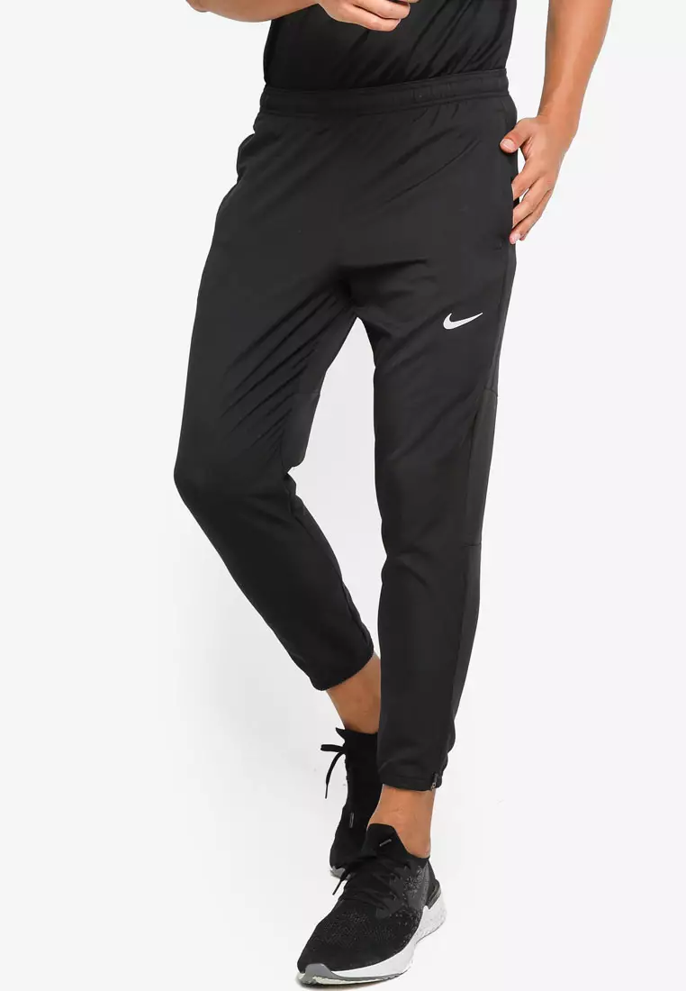 Pants and jeans Nike Swoosh Run Leggings Black/ Reflective Silv