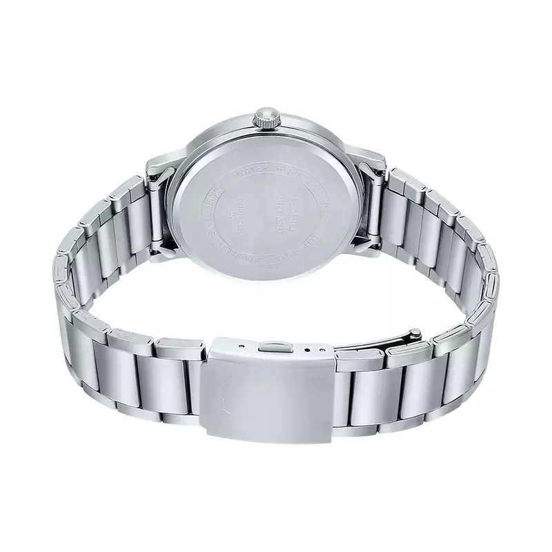 Jam Tangan Pria Casio MTP-E145D-5B1DF Enticer Analog Brown Dial Stainless Steel Stra