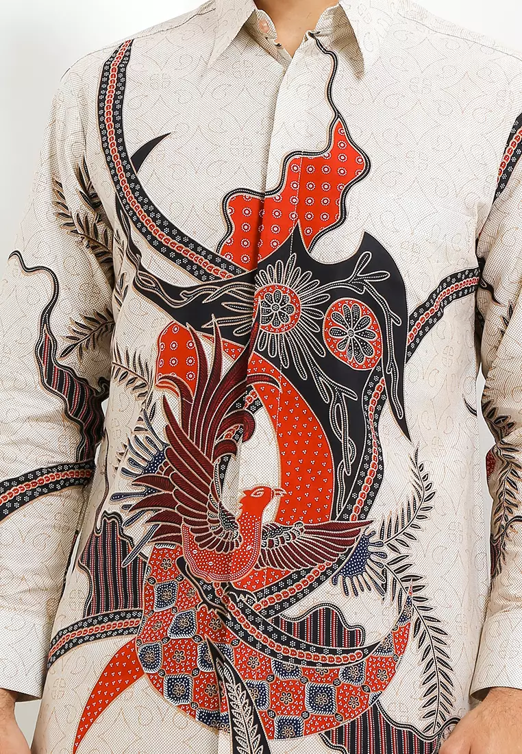 Kemeja Body Fit Batik Modern 35