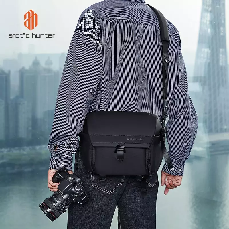 Arctic Hunter K00576 Shoulder Bag Camera Tas Kamera Lensa Tas Selempang- BLACK
