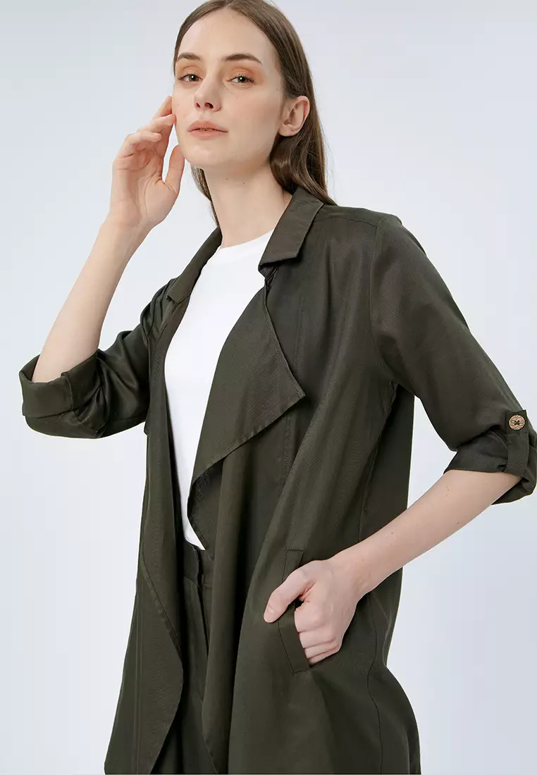 Karina Cardigan Military Olive