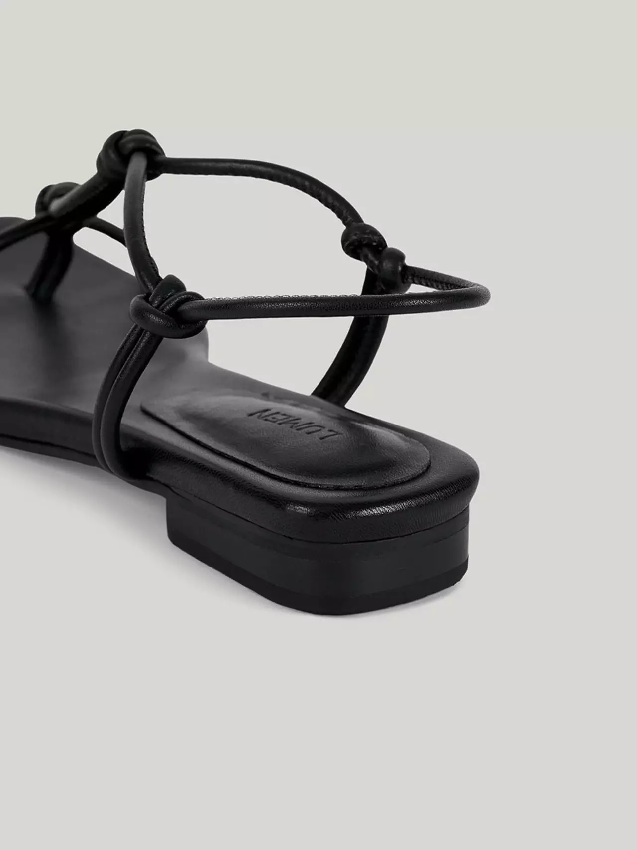 CORDA SANDAL soft black