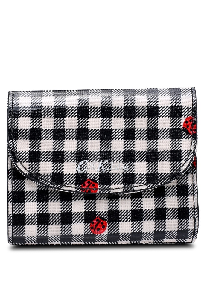 Buy Cath Kidston Ladybug Gingham Small Foldover Wallet ...