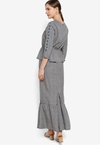 Lubna drawstring wrap dress cheap