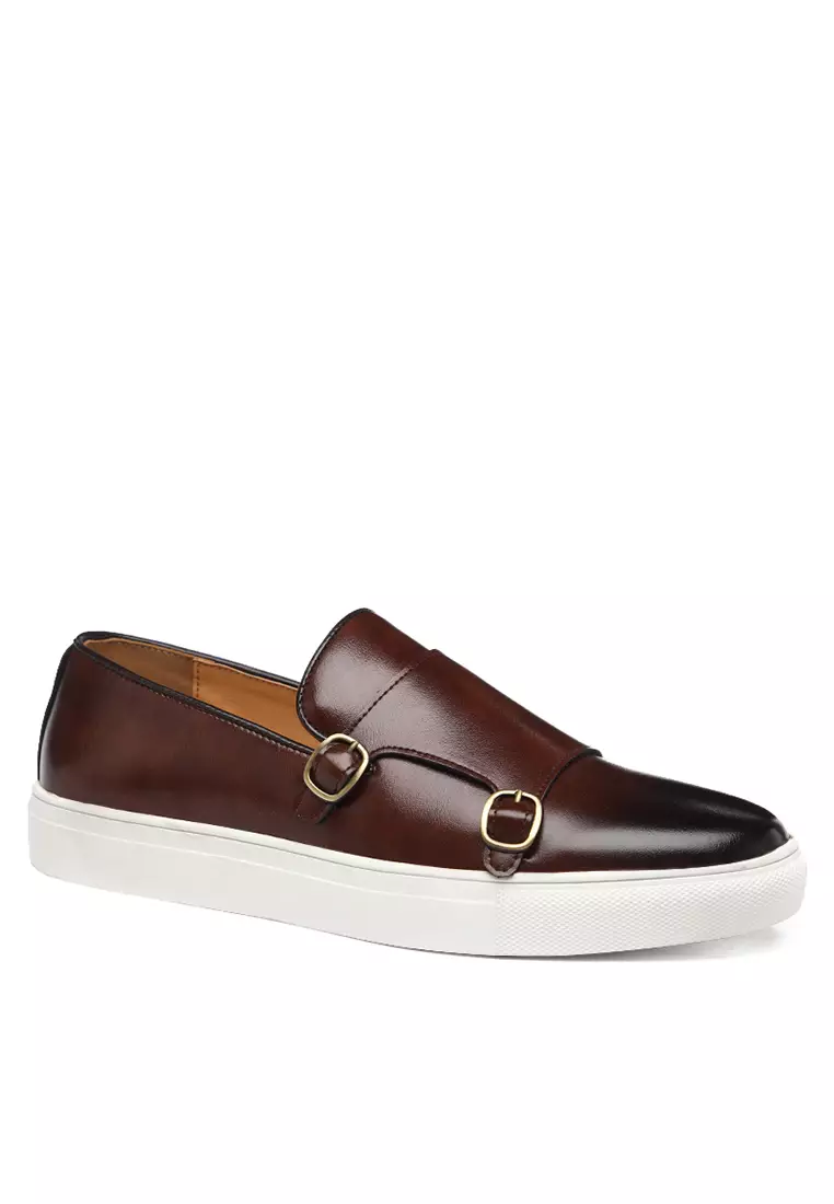 ●THA WESTRONAUTS Buy Twenty Eight Shoes Double Buckle Synthetic Leather Slip-Ons