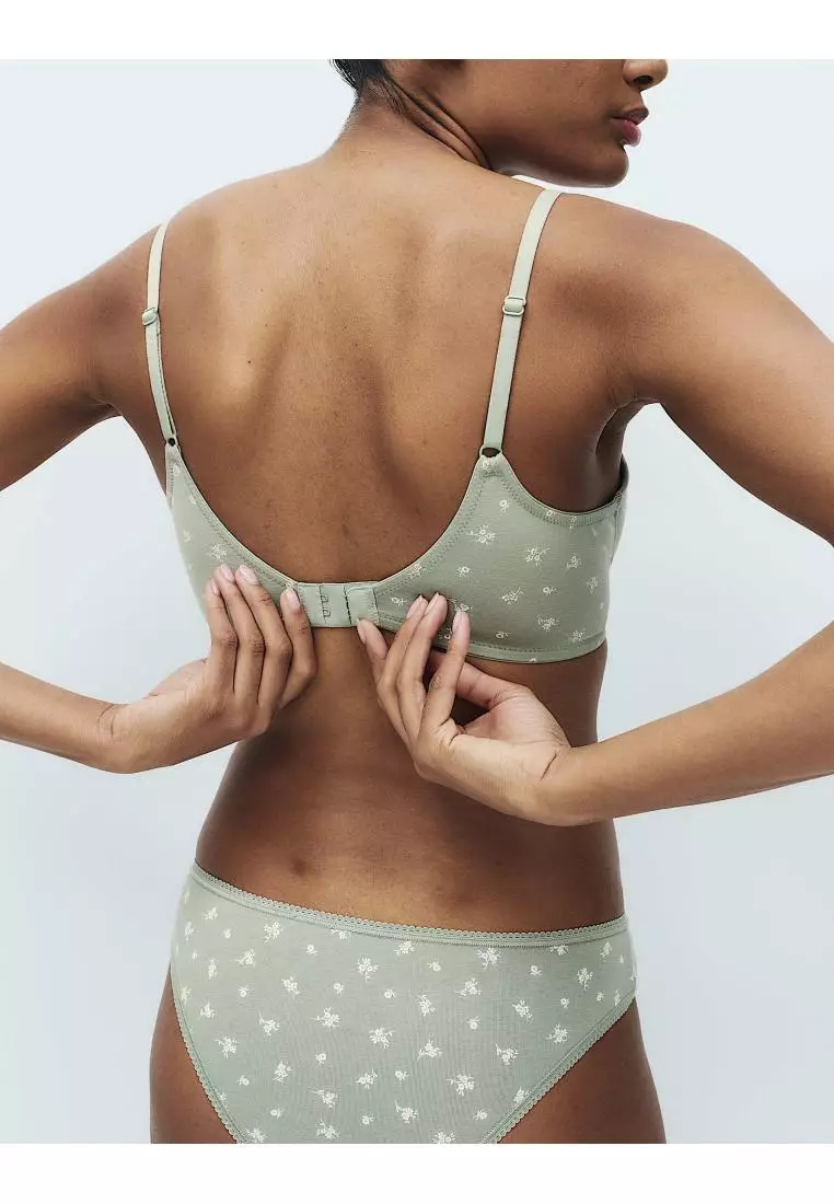3pk Cotton Non Wired Full Cup T-Shirt Bra
