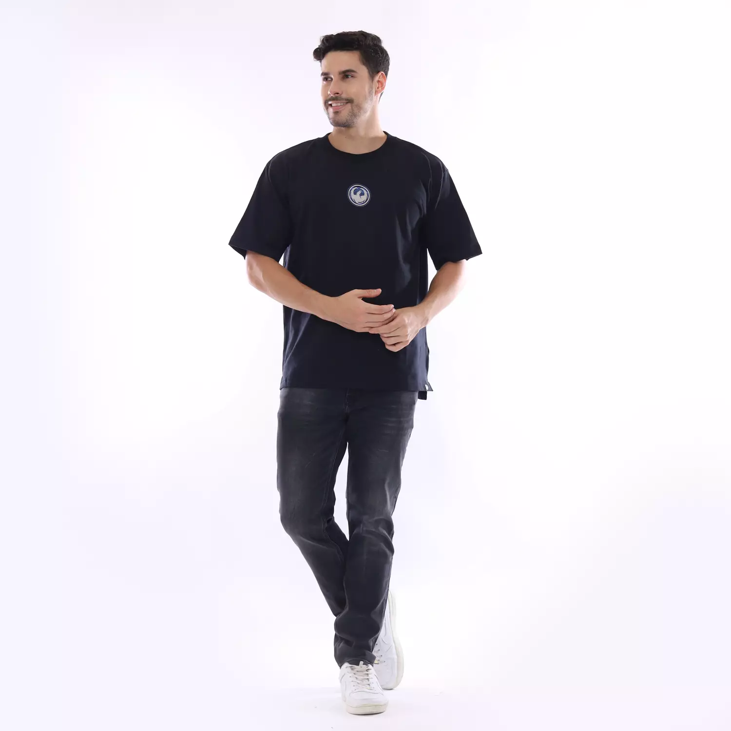 Dragon Kaos Lengan Pendek Pria Ravit Oversize Men Tee Planet Surf