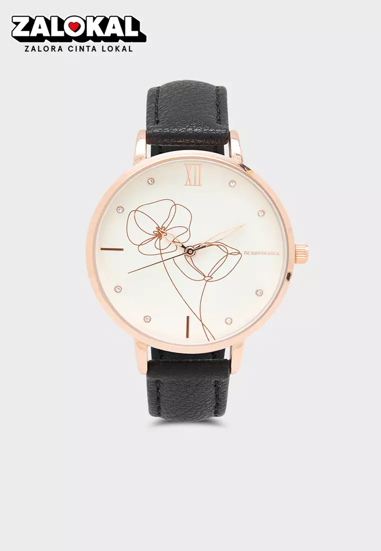 Sophie Jacquilyn Slim Strap Black