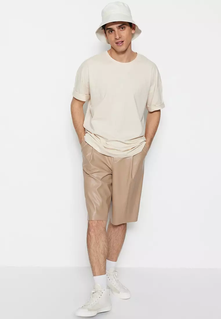 Oversized Crew Neck Floral Print Short Sleeve T-Shirt