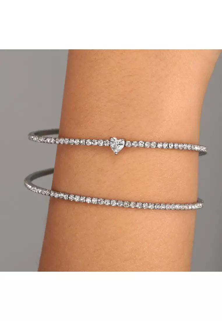 [For Lover] La Petite Story Love Collection Adjustable Women's Bracelet LPS05ASD23