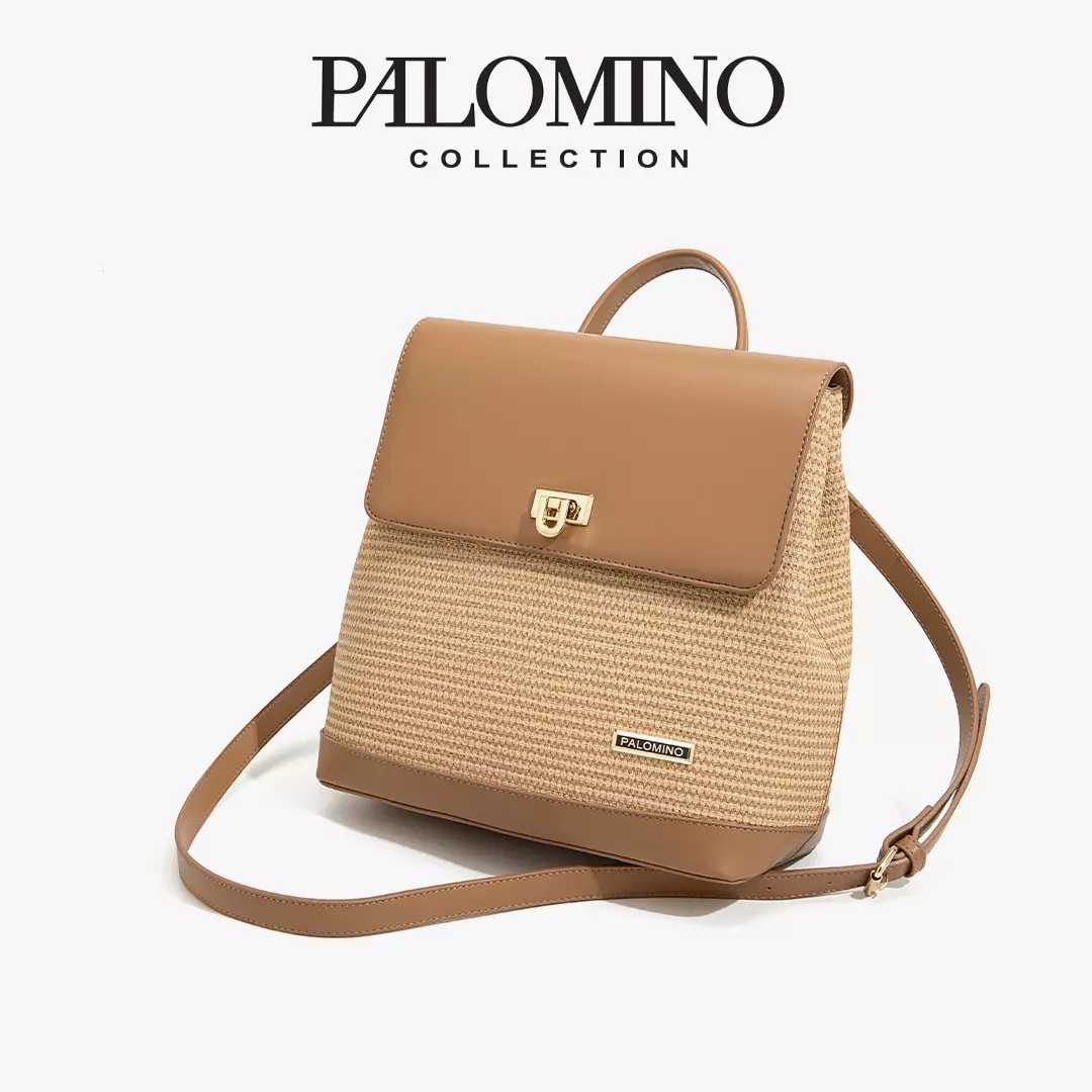 Palomino Jeanet Backpack Wanita Warna Khaki