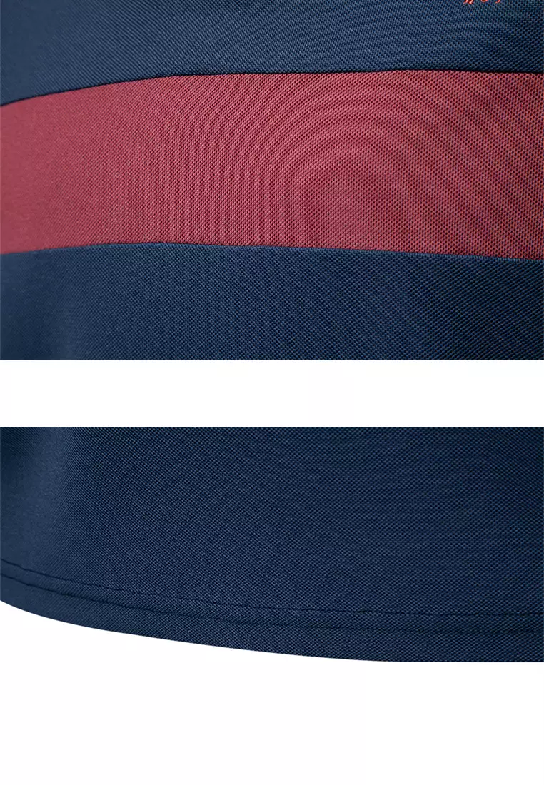 Color Matching Embroidery Polo Shirt AX-PL7002