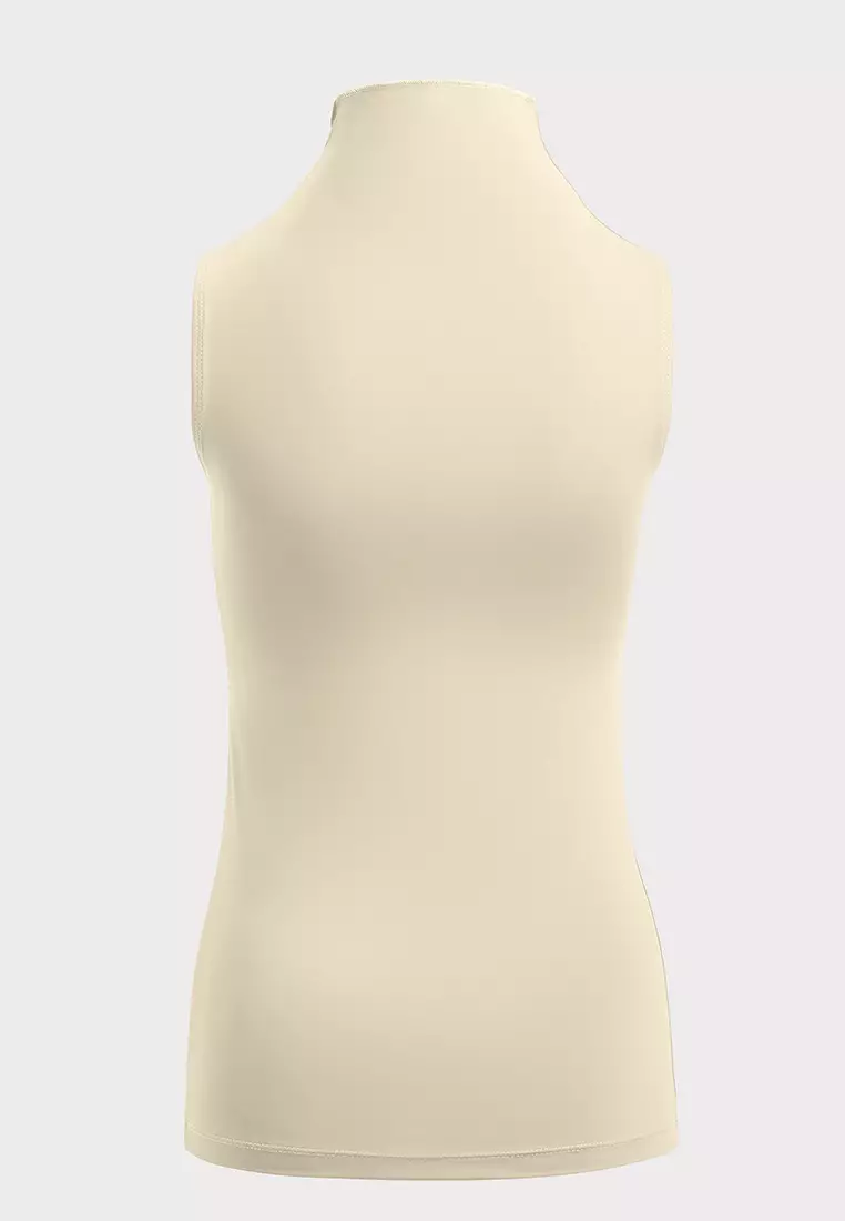 High Neck Sleeveless Top 002