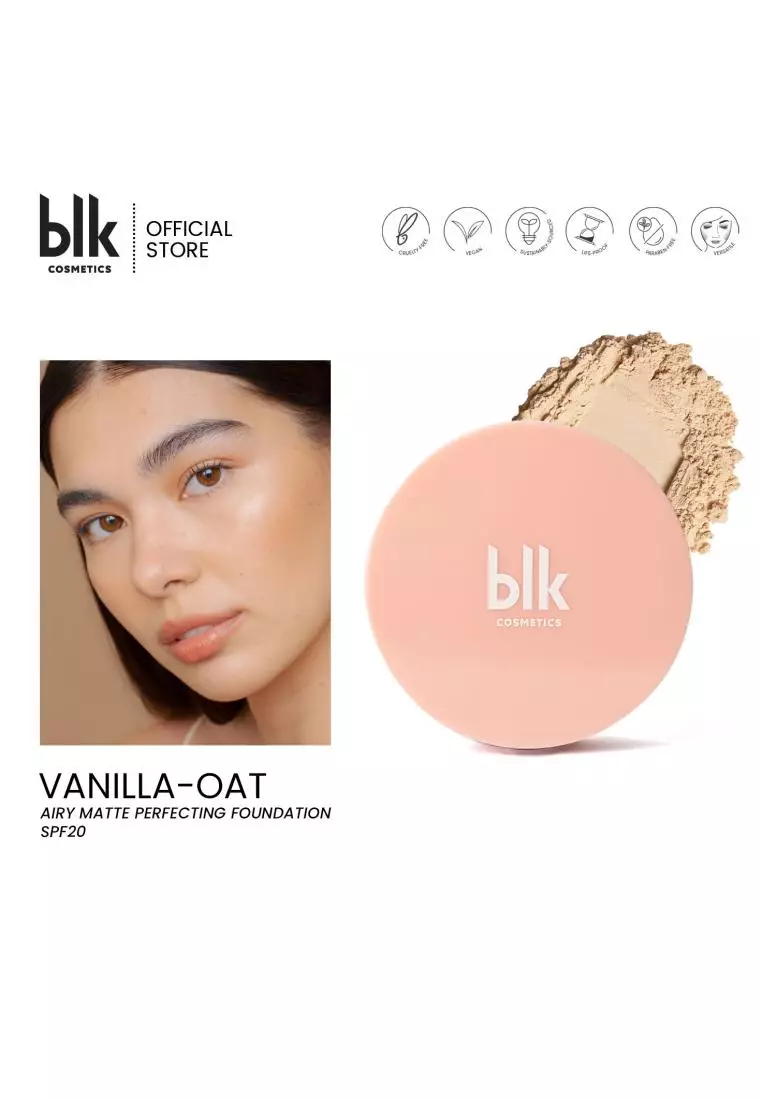 Discount on Blk Cosmetics  shoes - SKU: Airy Matte Perfecting Powder Foundation Spf 20 Vanilla - Oat