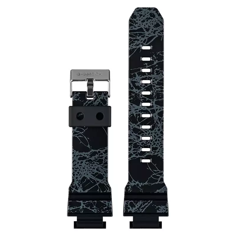 Tali / Strap Jam Tangan Casio Model GD-X6900PM-1 16mm Black Resin - P10491487