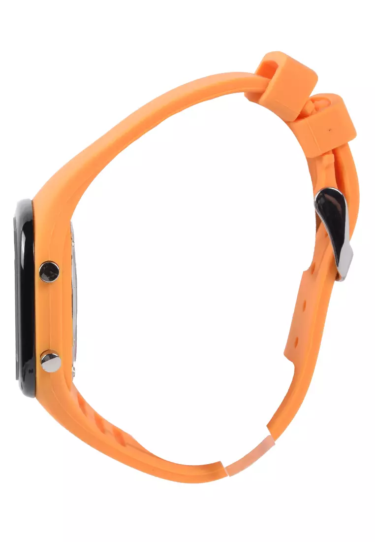 Alexandre Christie - Jam Tangan Wanita - Yellow - Rubber Strap - 9336 LHRIGBAYL