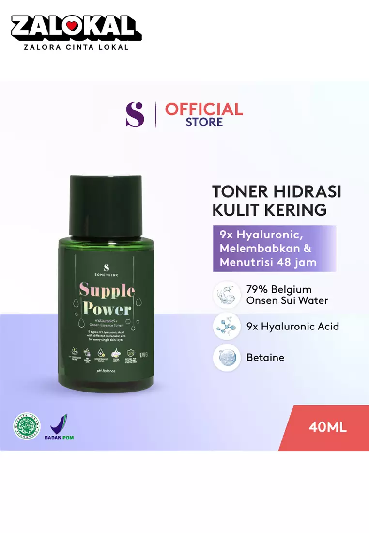 SOMETHINC SUPPLE POWER Hyaluronic9+ Onsen Essence Toner