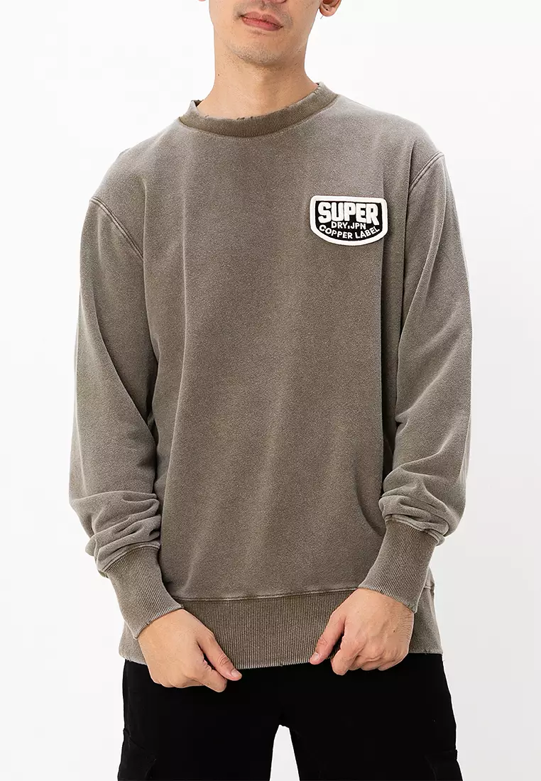Buy Superdry Mechanic Loose Fit Crew Sweatshirt 2025 Online