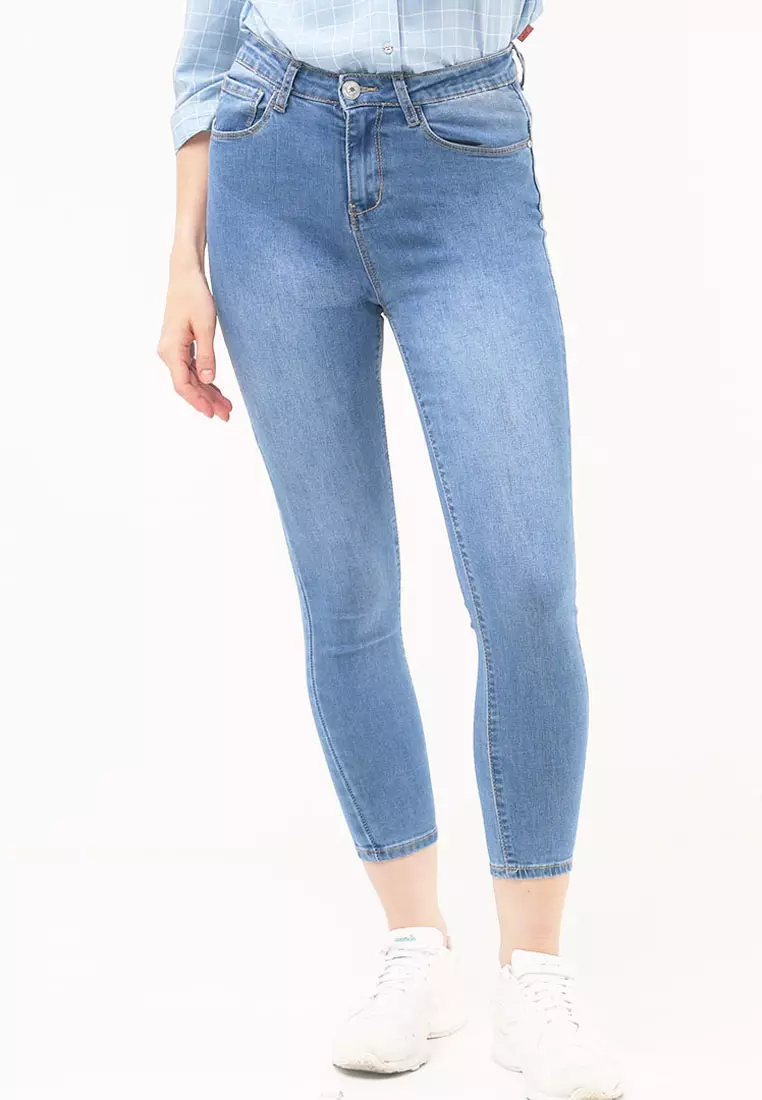 Denim High Waist Ladies Jeans