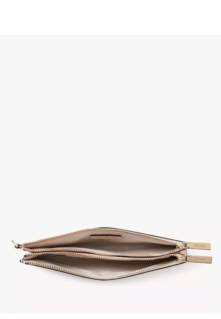 Kate spade best sale double zip wallet