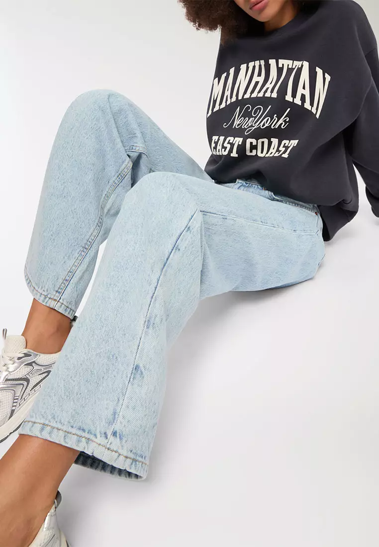 Woman Long Pants Jeans