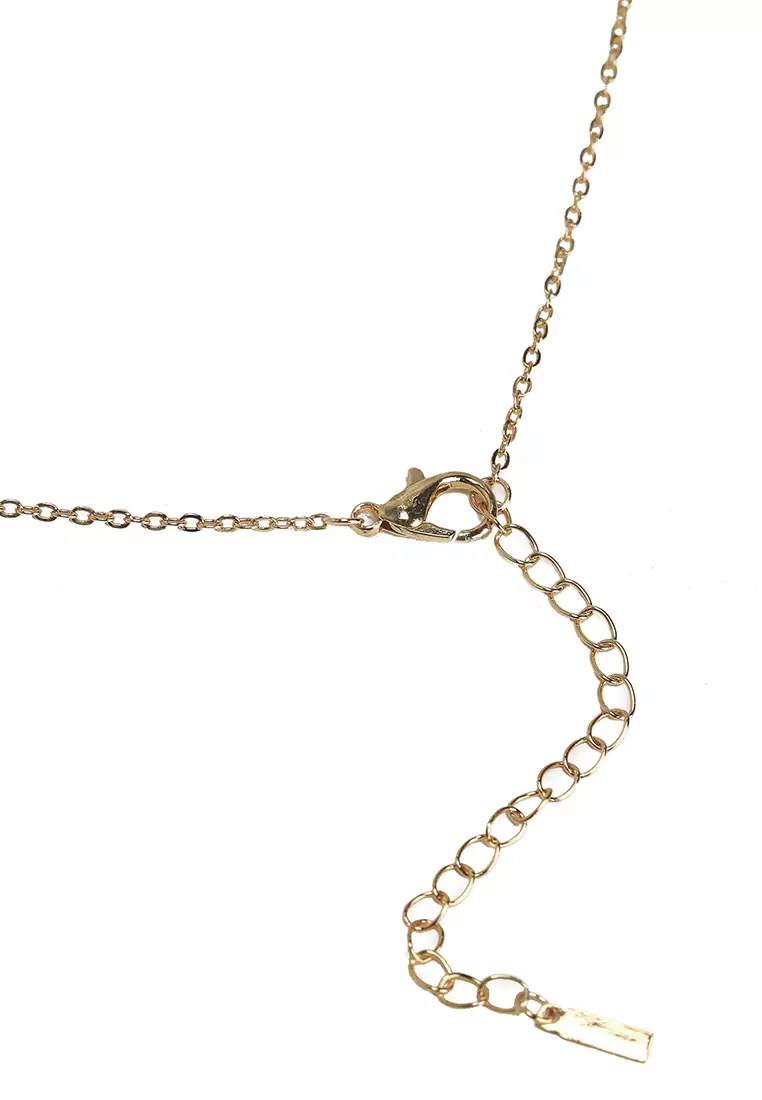 Chunk Gold Plated Heart Locket Necklace